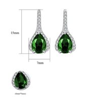 Pendientes Gaurosa Mujer Fantasy in Plata Zirconia SE0250-GN - SE0250-GN